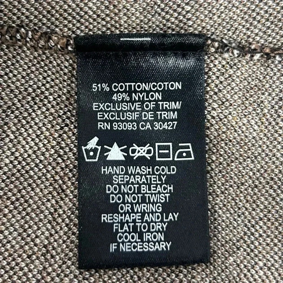 Nic+Zoe Animal Print Mighty Zip Hem Boatneck Pullover Sweater Zipper Accent - Picture 9 of 10